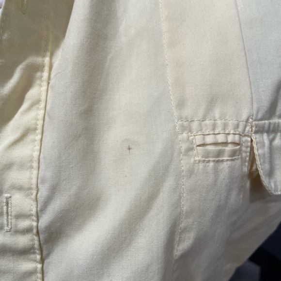 Vintage yellow button down shirt - Picture 3 of 7